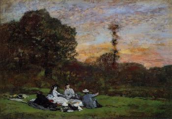 尤金 佈丹 Luncheon on the Grass, the Family of Eugene Manet 尤金 佈丹 Luncheon on the Grass, the Family of Eugene Manet